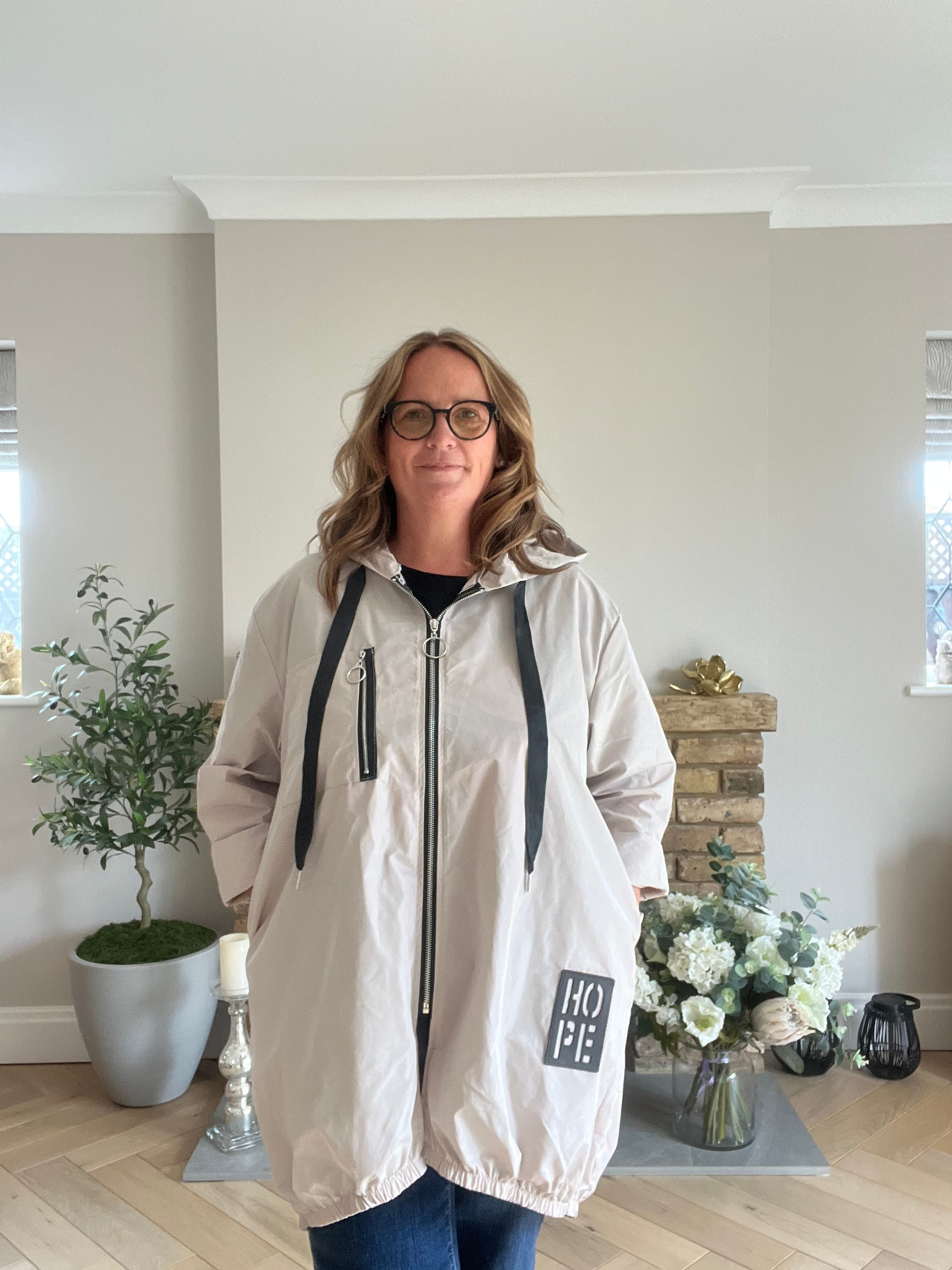 The Hope Hooded Rain Mac