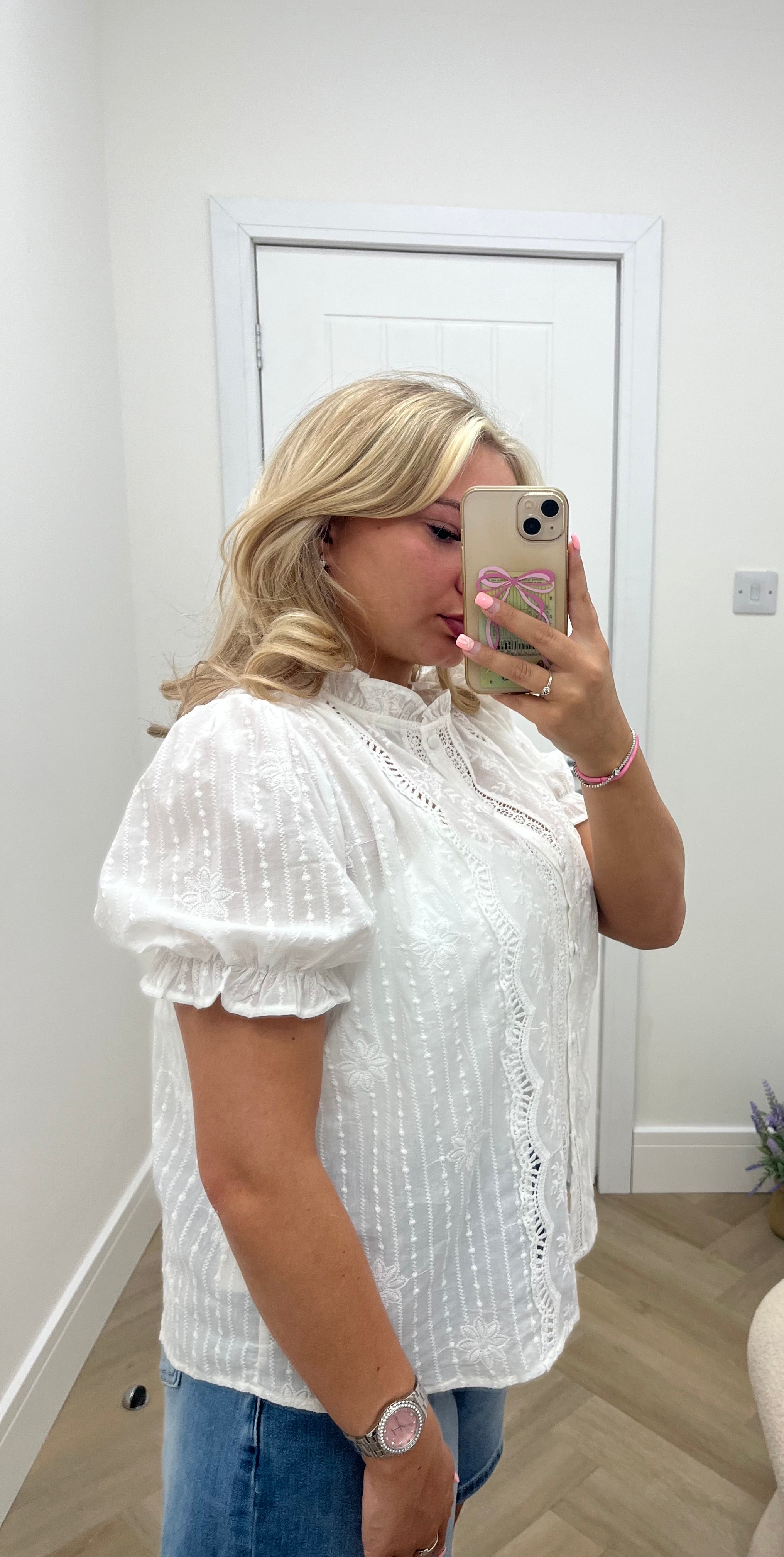 Iris blouse🤍