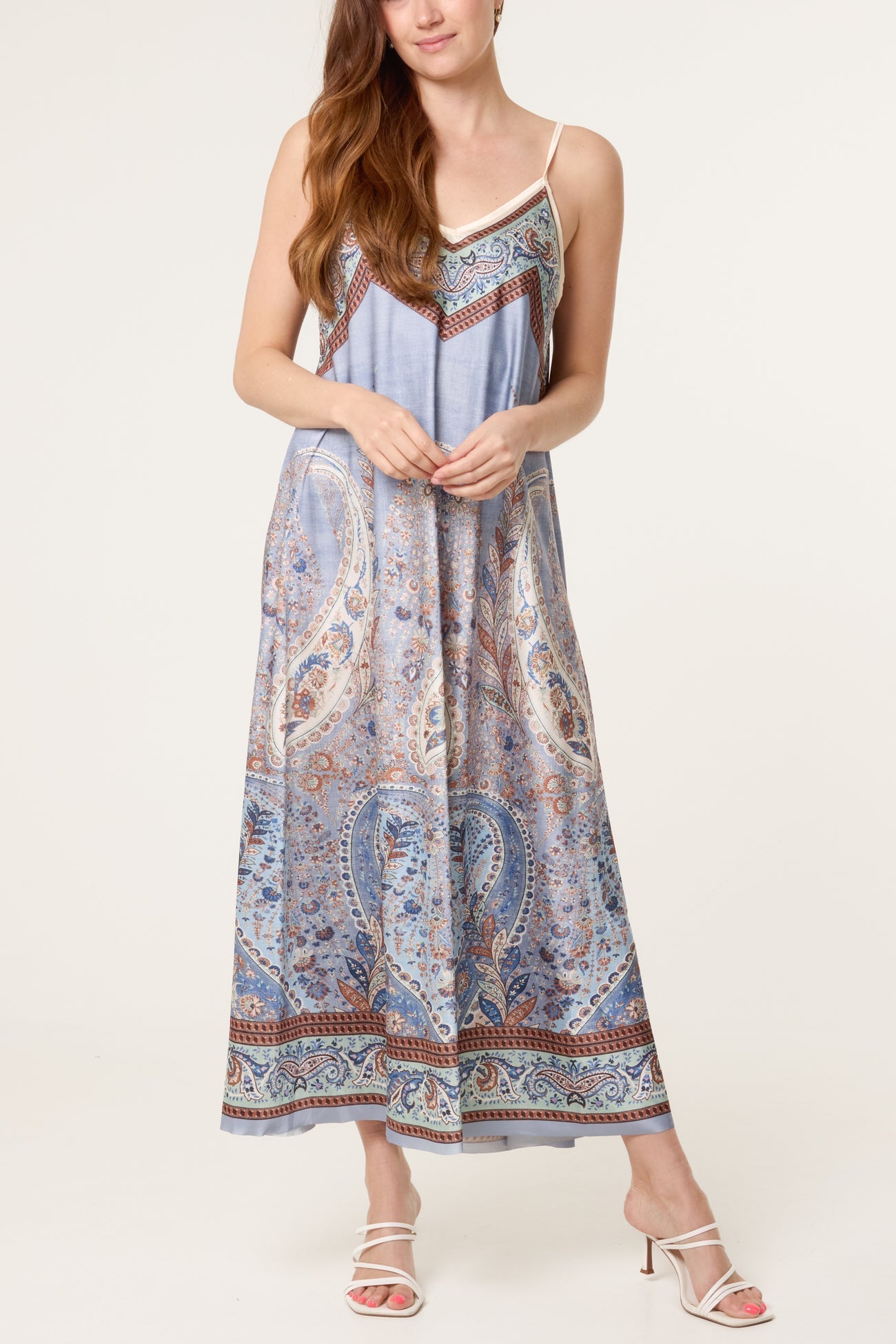 Dolce Paisley Maxi Cami Dress