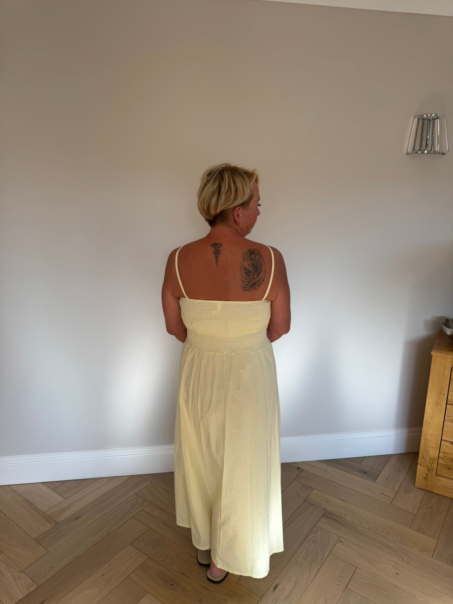 Liora V-Strap Maxi Dress