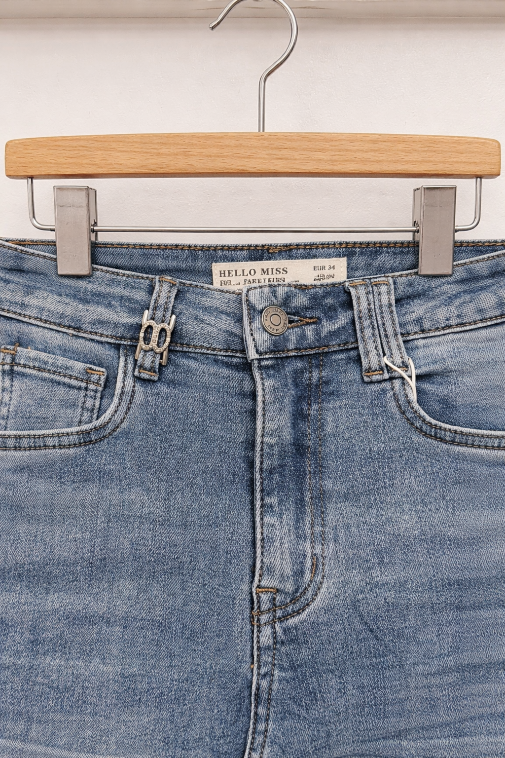 💙 Starlit Loop Wide Leg Jeans Light