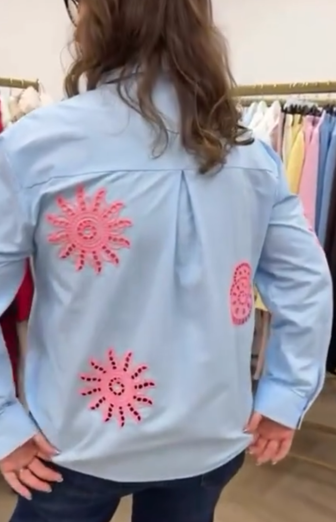 The Elodie Embroidered Shirt