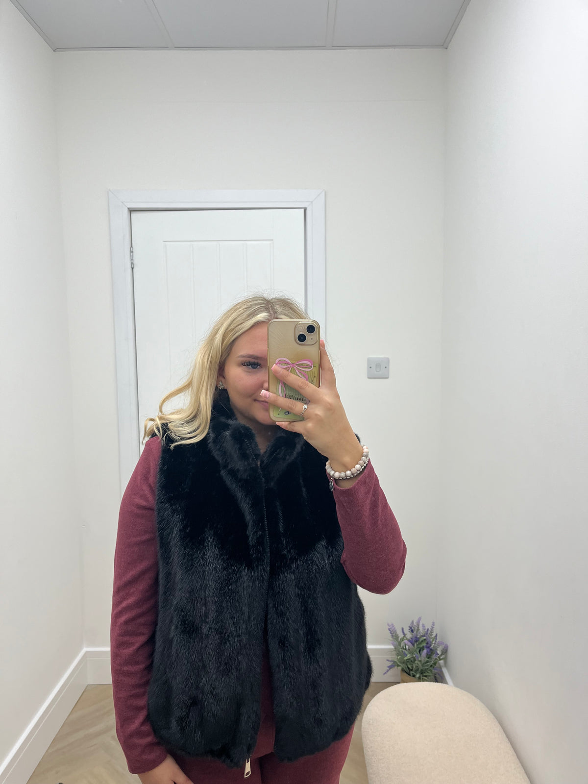 Ariel Faux Fur Gillet