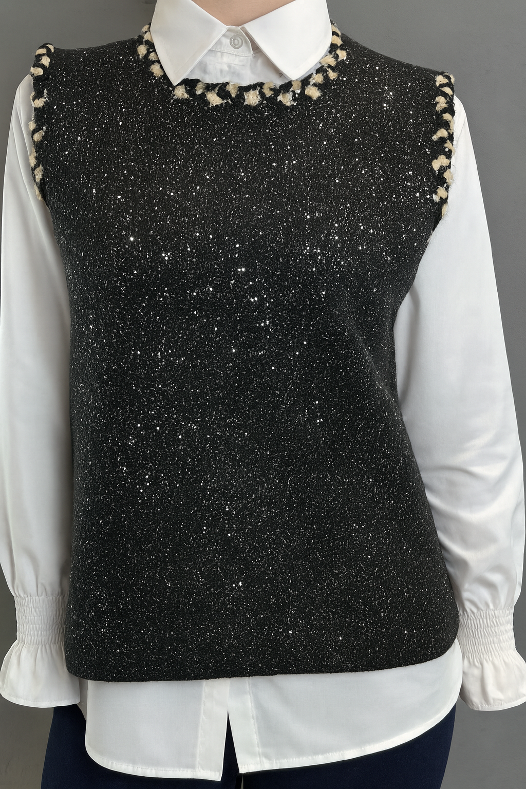 🌿 Daphne Shirt & Vest Set Luxurious duo