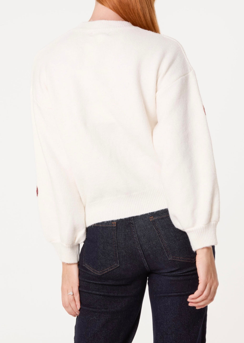 Red Bow Jumper