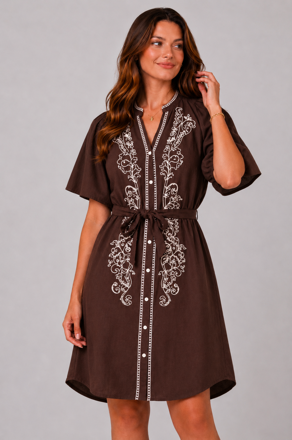Embroidered Dress