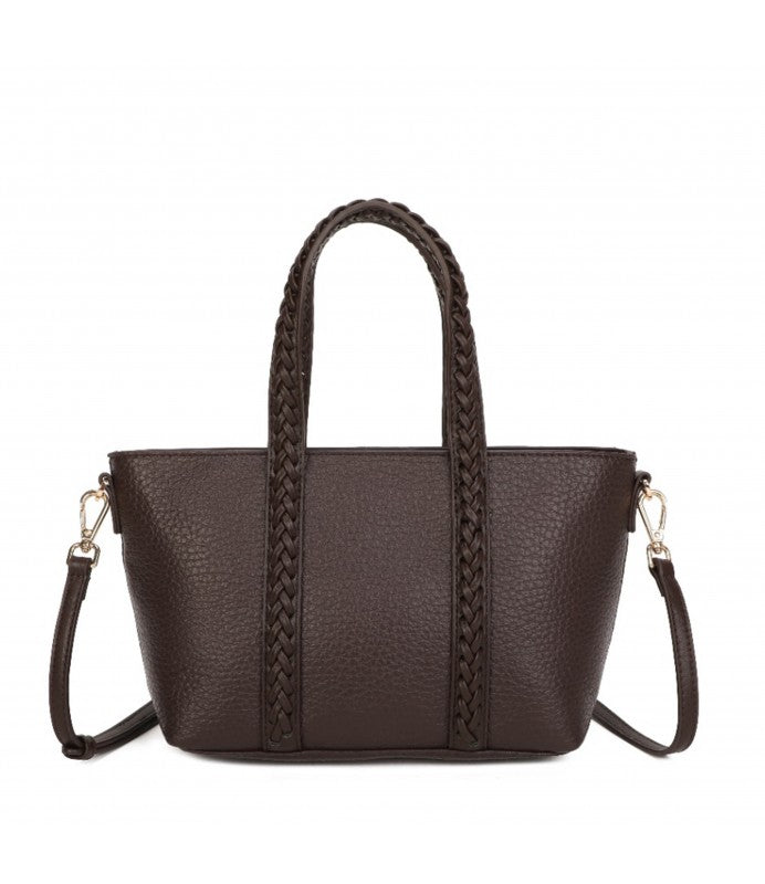 Plait Handel Tote Bag