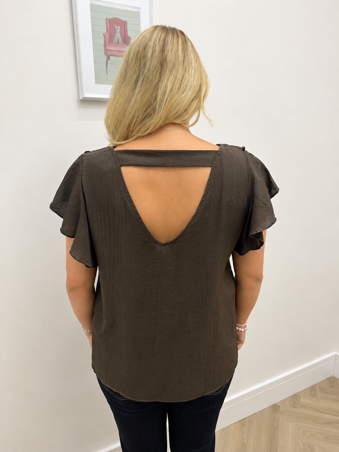 Charlotte Frill Blouse