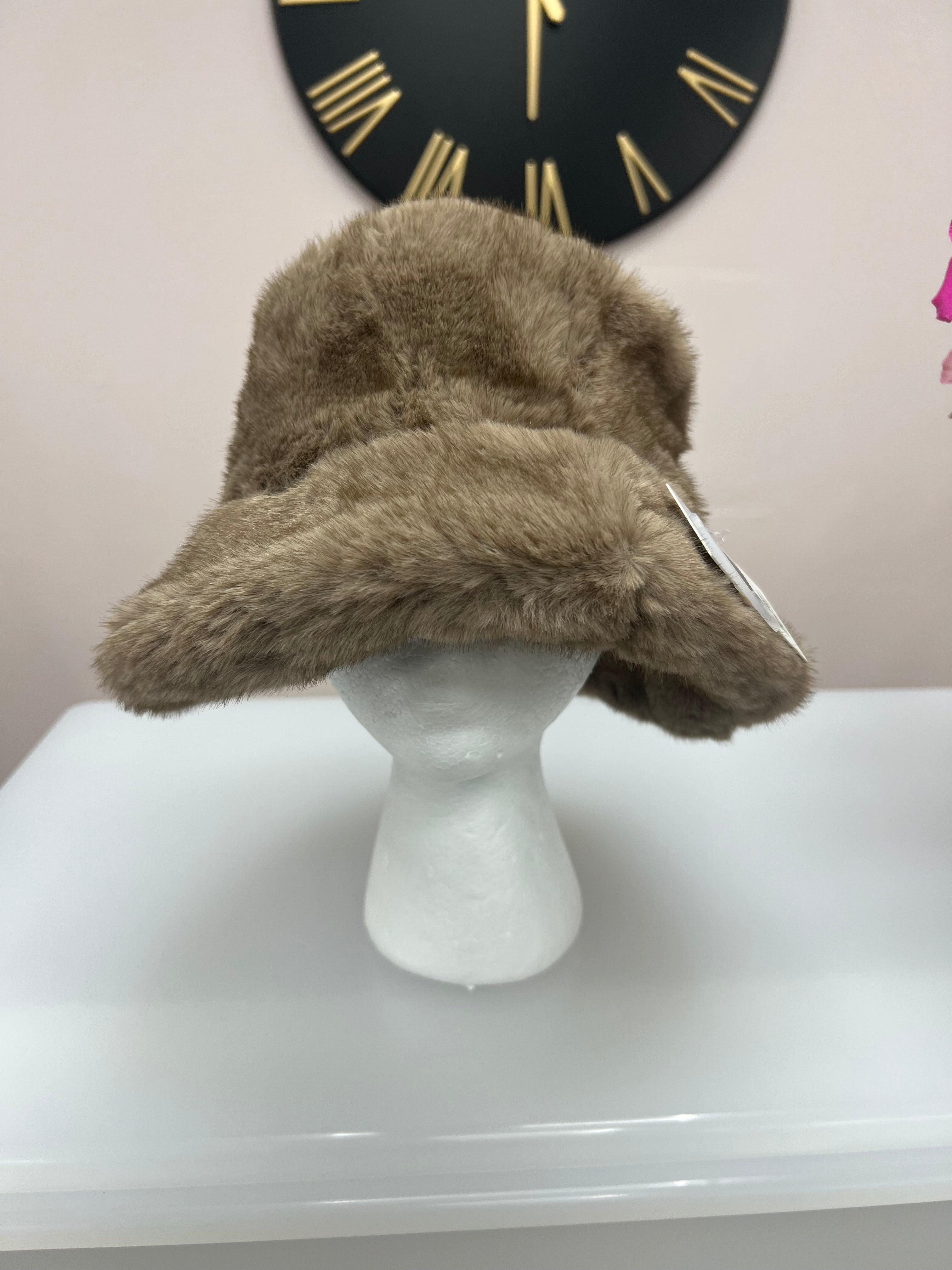Faux Fur Bucket Hat