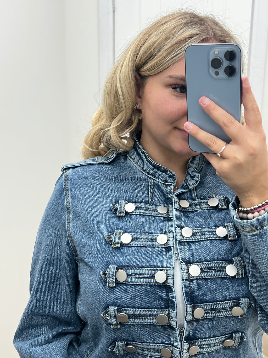 Liv military Denim jacket