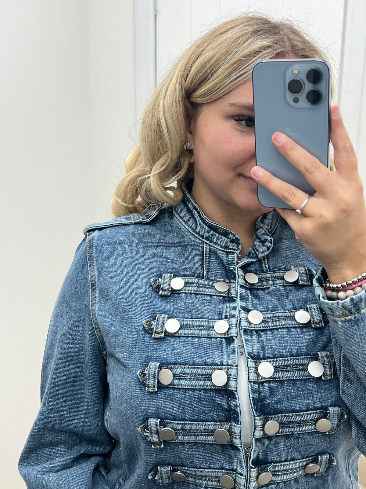 Liv military Denim jacket
