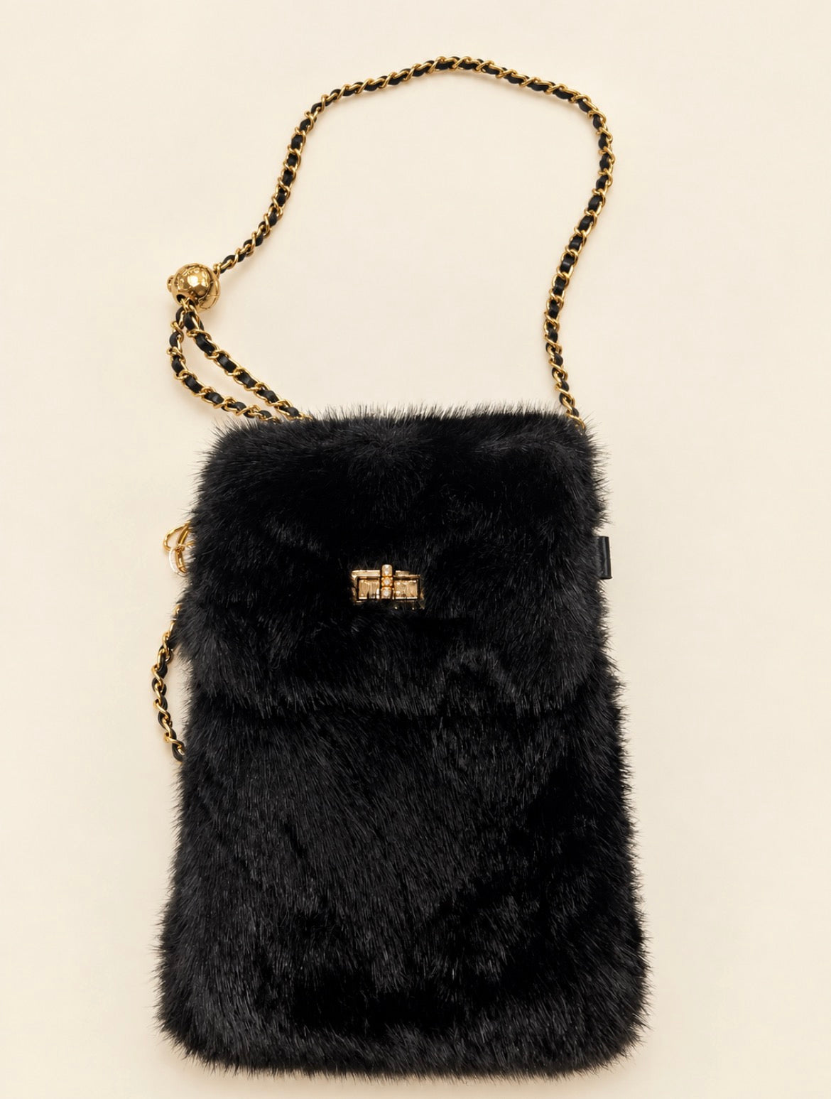 Fifi Faux Fur Crossbody Bag