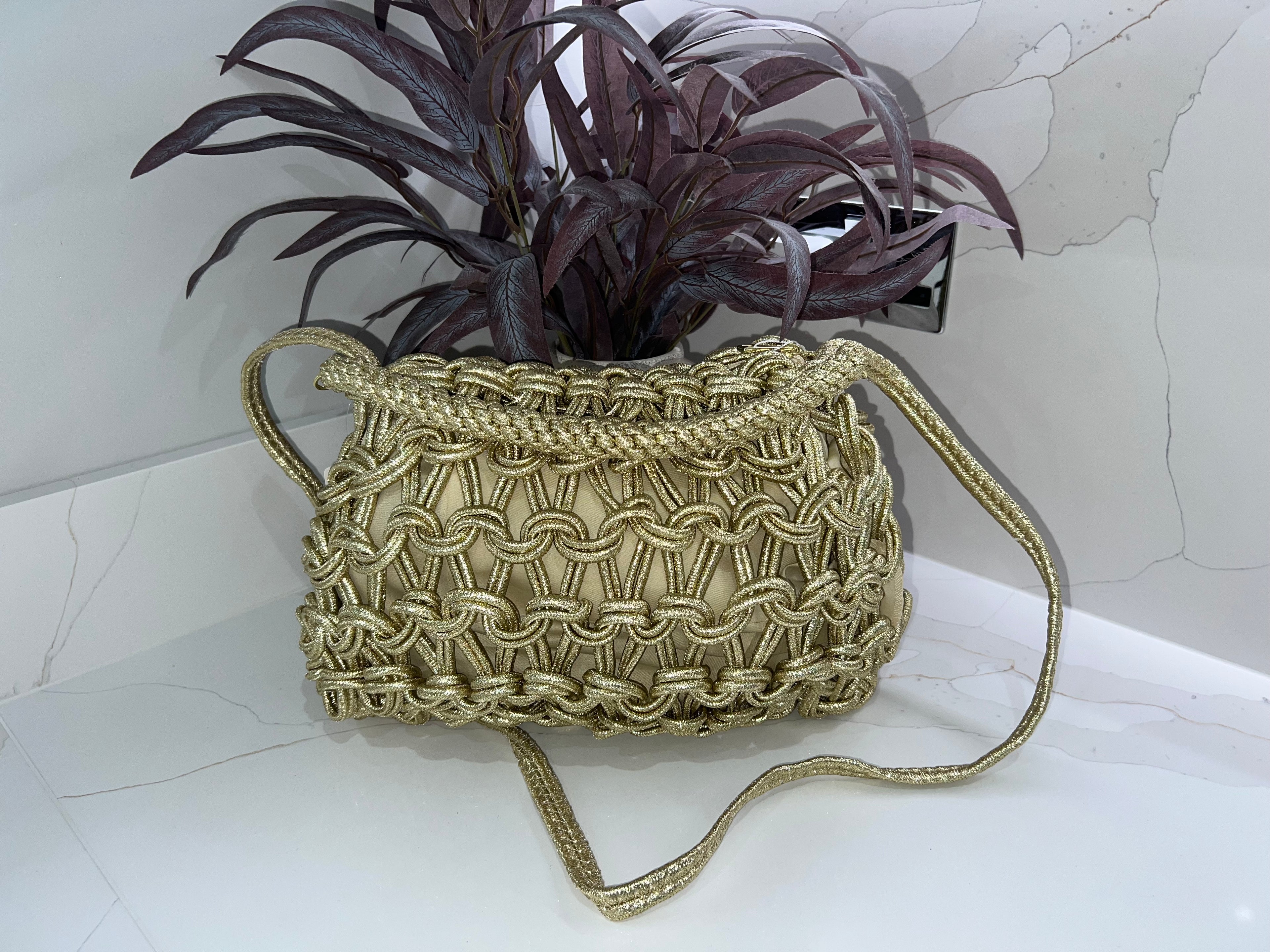 Coco Metallic Bag