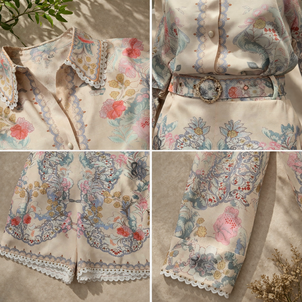 Sia Floral Short Co-ord