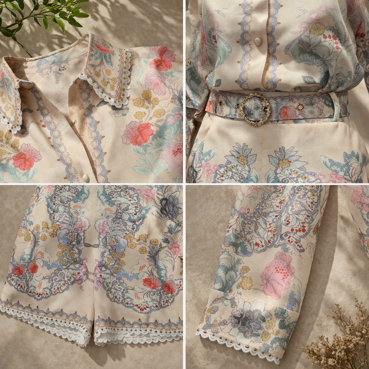 Sia Floral Short Co-ord