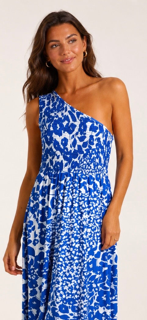 Esme One shoulder Maxi Dress