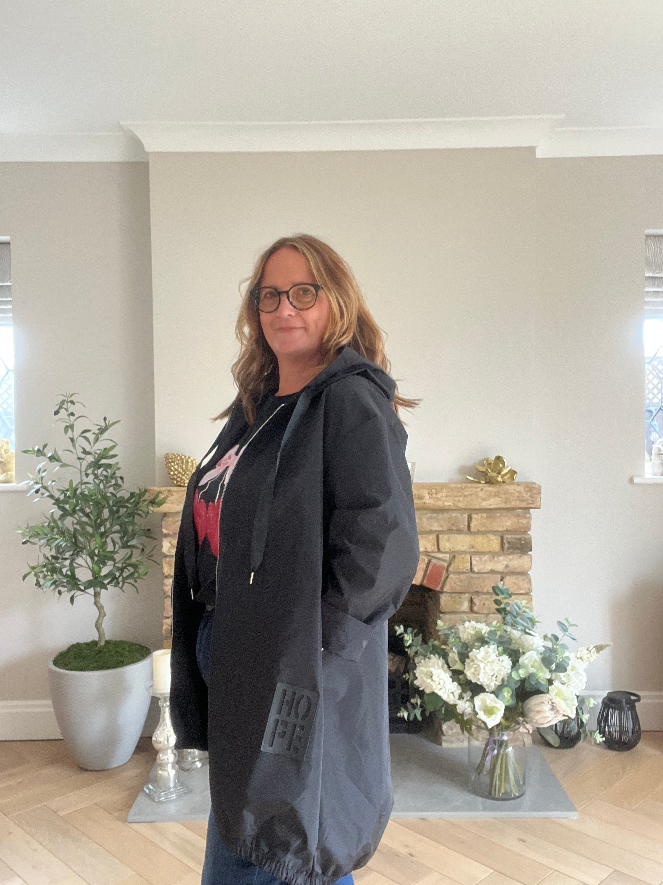 The Hope Hooded Rain Mac