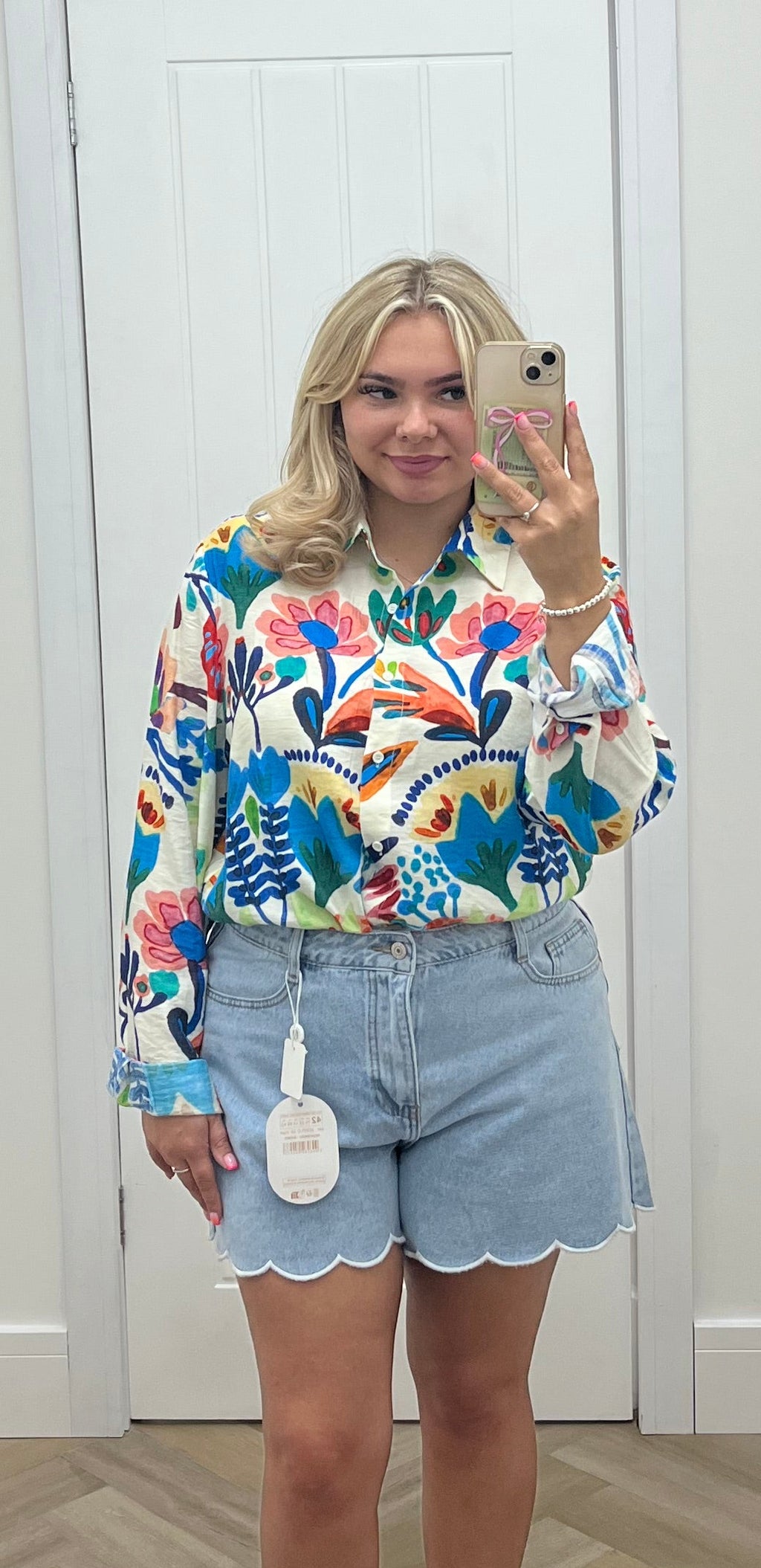 Florrie blouse💙🌸
