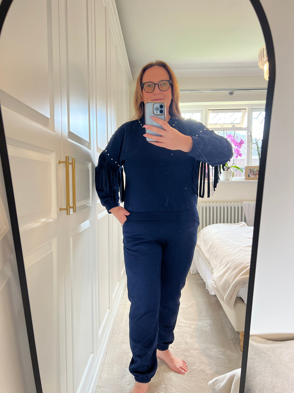 Sally Fringed & Studded Tracksuit