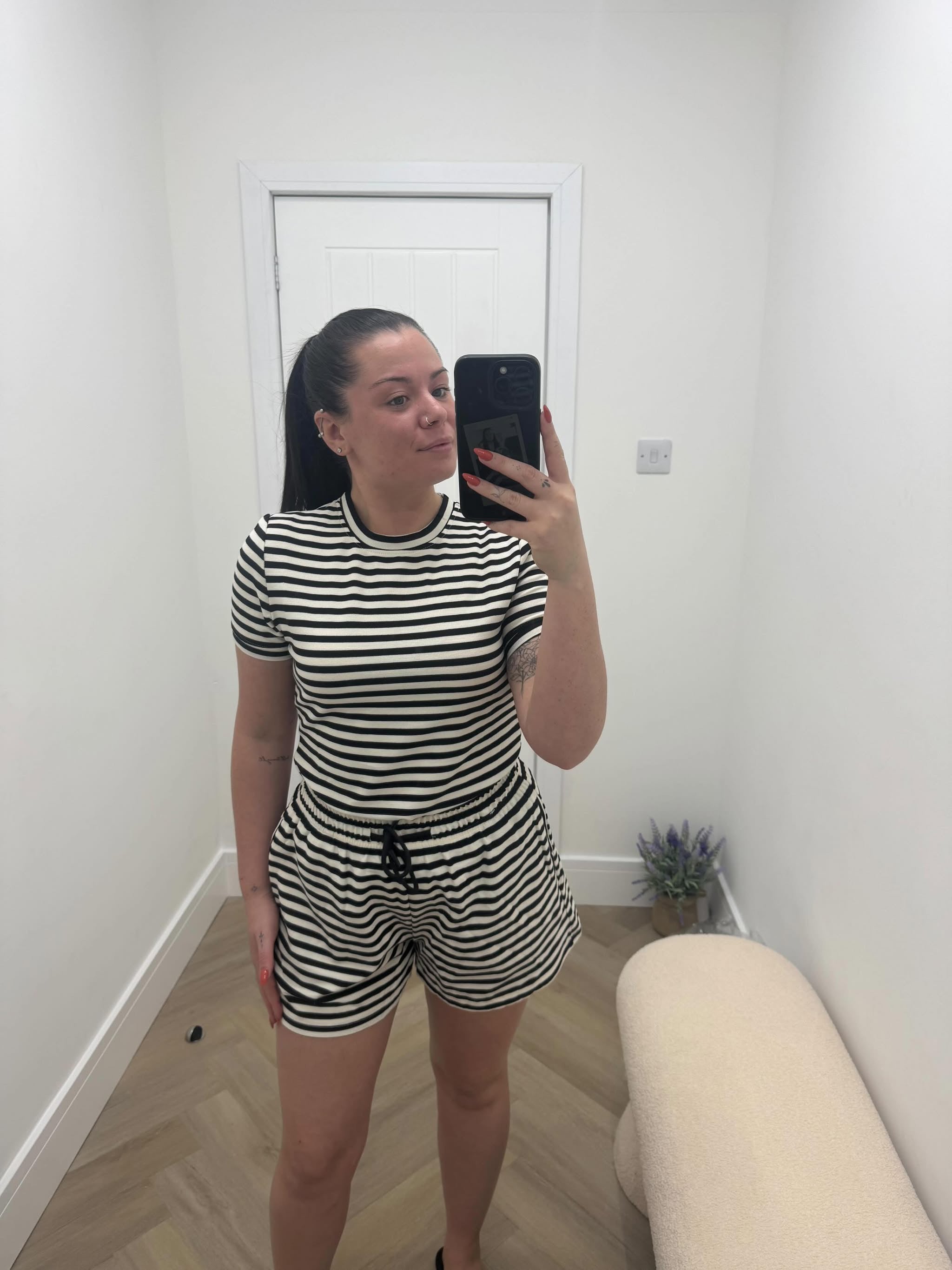 Andie Short Co‑Ord 🤎🖤💚