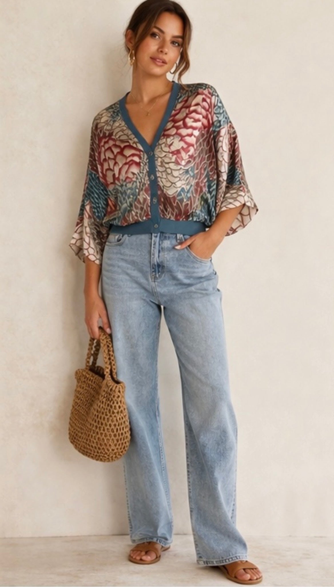 Joss – Satin Feel Top/Jacket