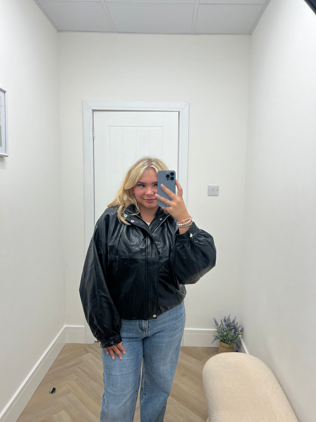 Georgie Soft Touch PU Jacket