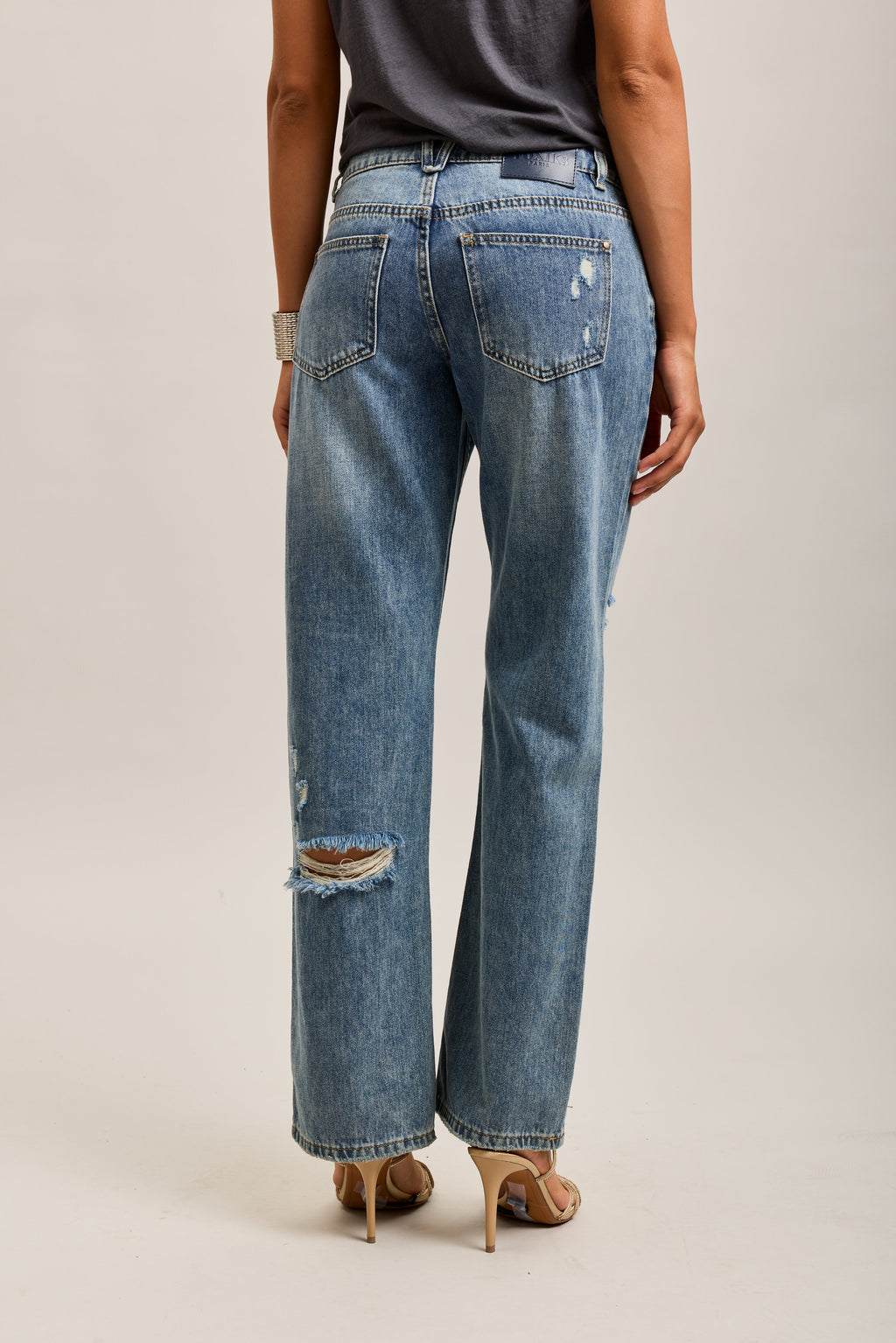 TOXIK3 WORN STRETCH STRAIGHT JEAN PANTS