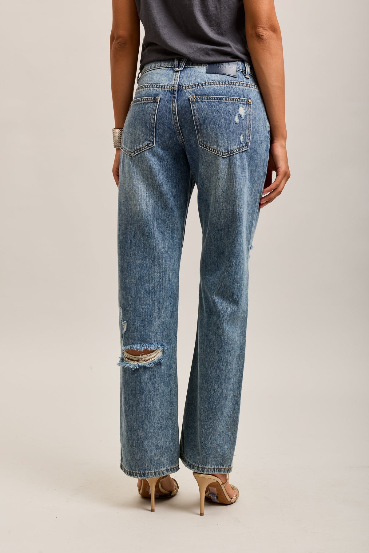 TOXIK3 WORN STRETCH STRAIGHT JEAN PANTS