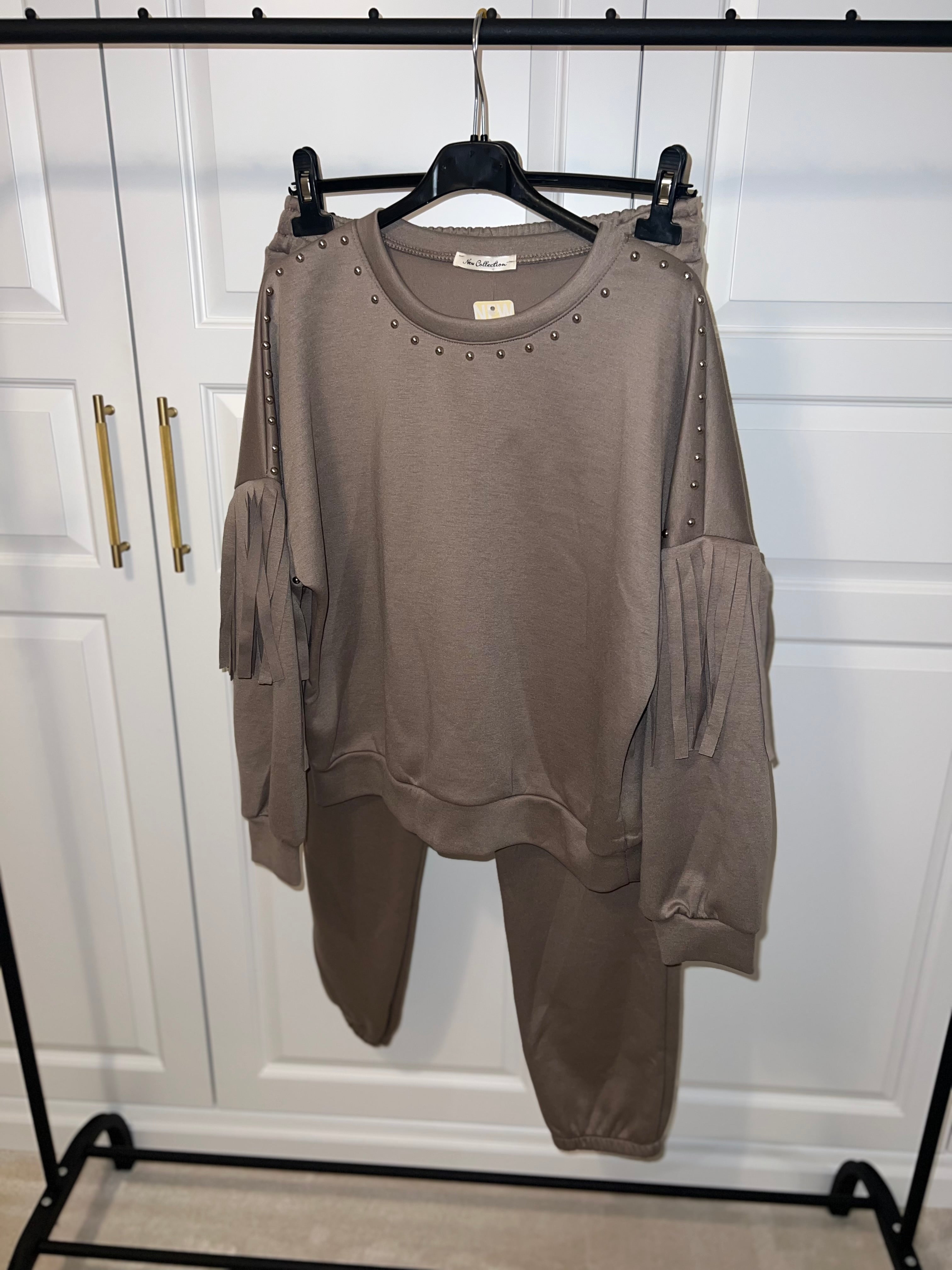 Sally Fringed & Studded Tracksuit