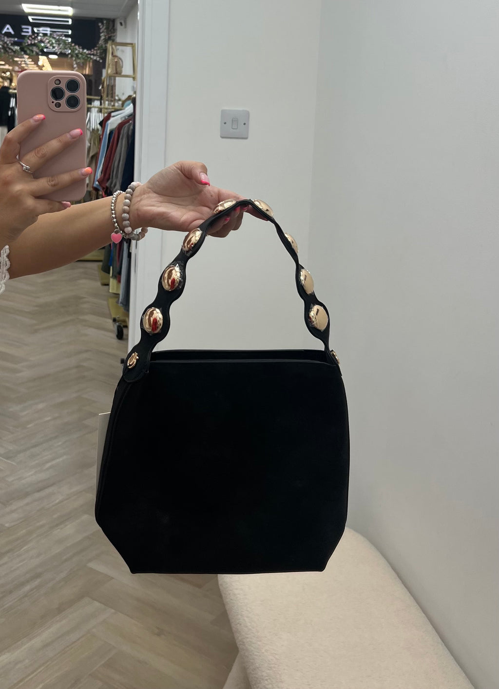 Disc small handbag ✨🖤🤎