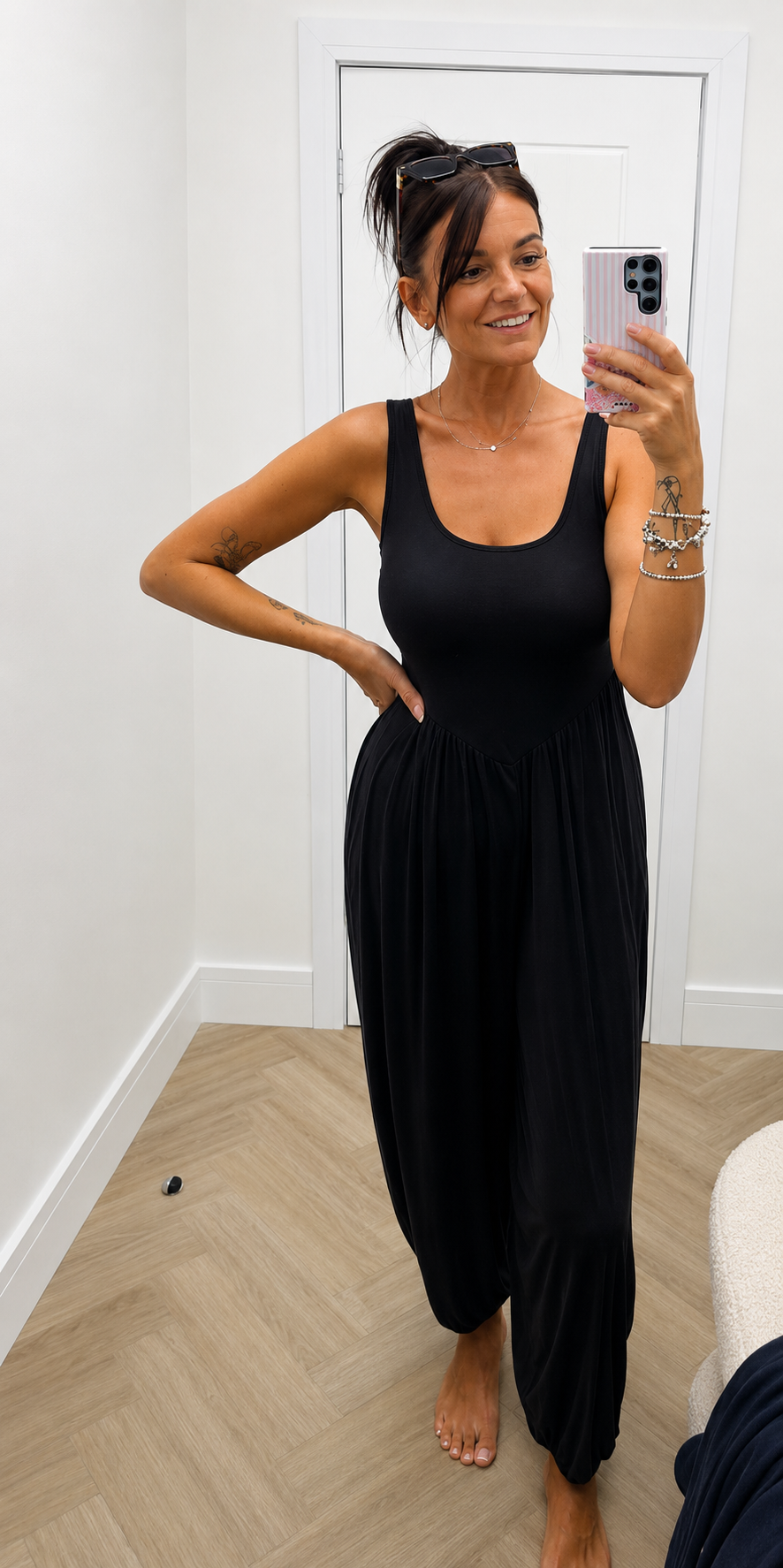 Flow Jumpsuit 💙🤍