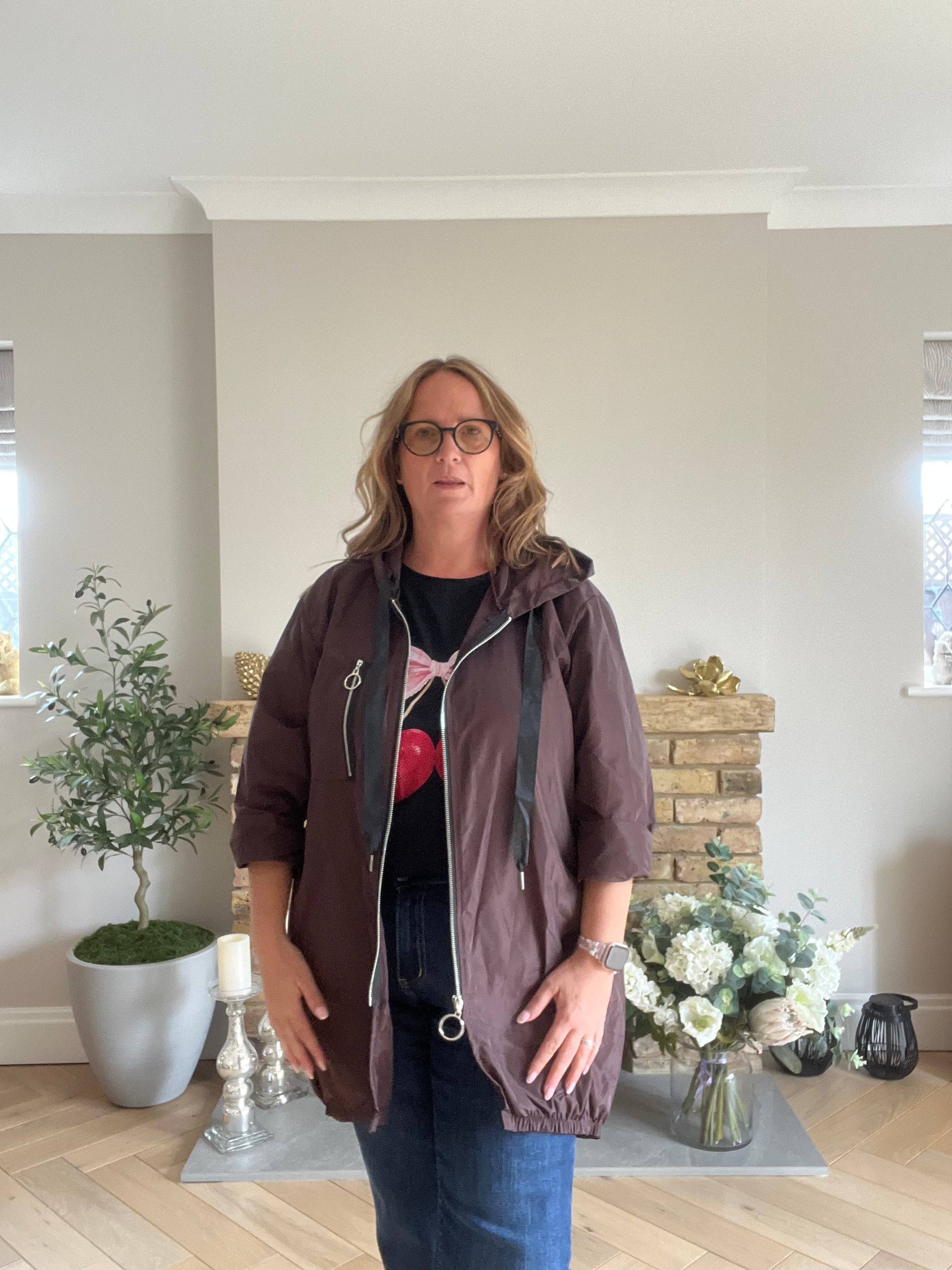 The Hope Hooded Rain Mac