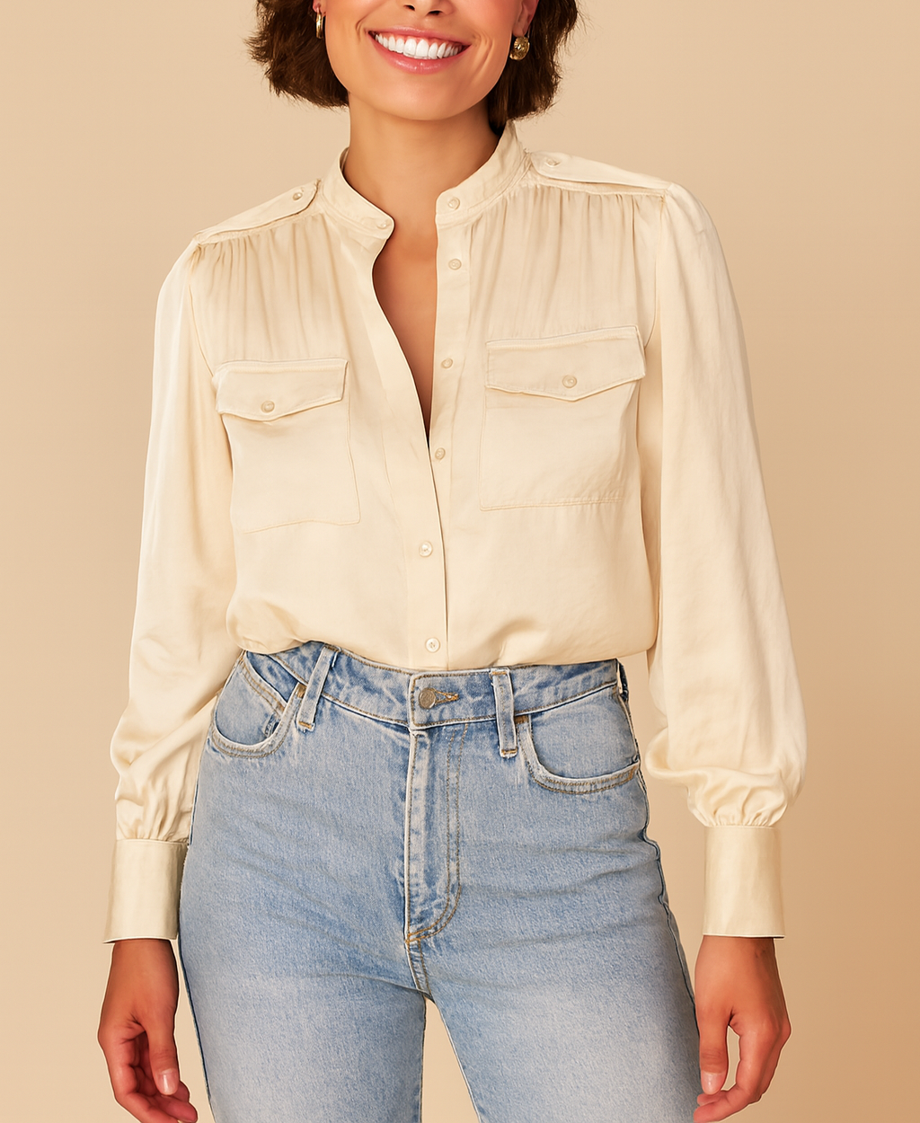 Jade Blouse Final Sale Price No Returns