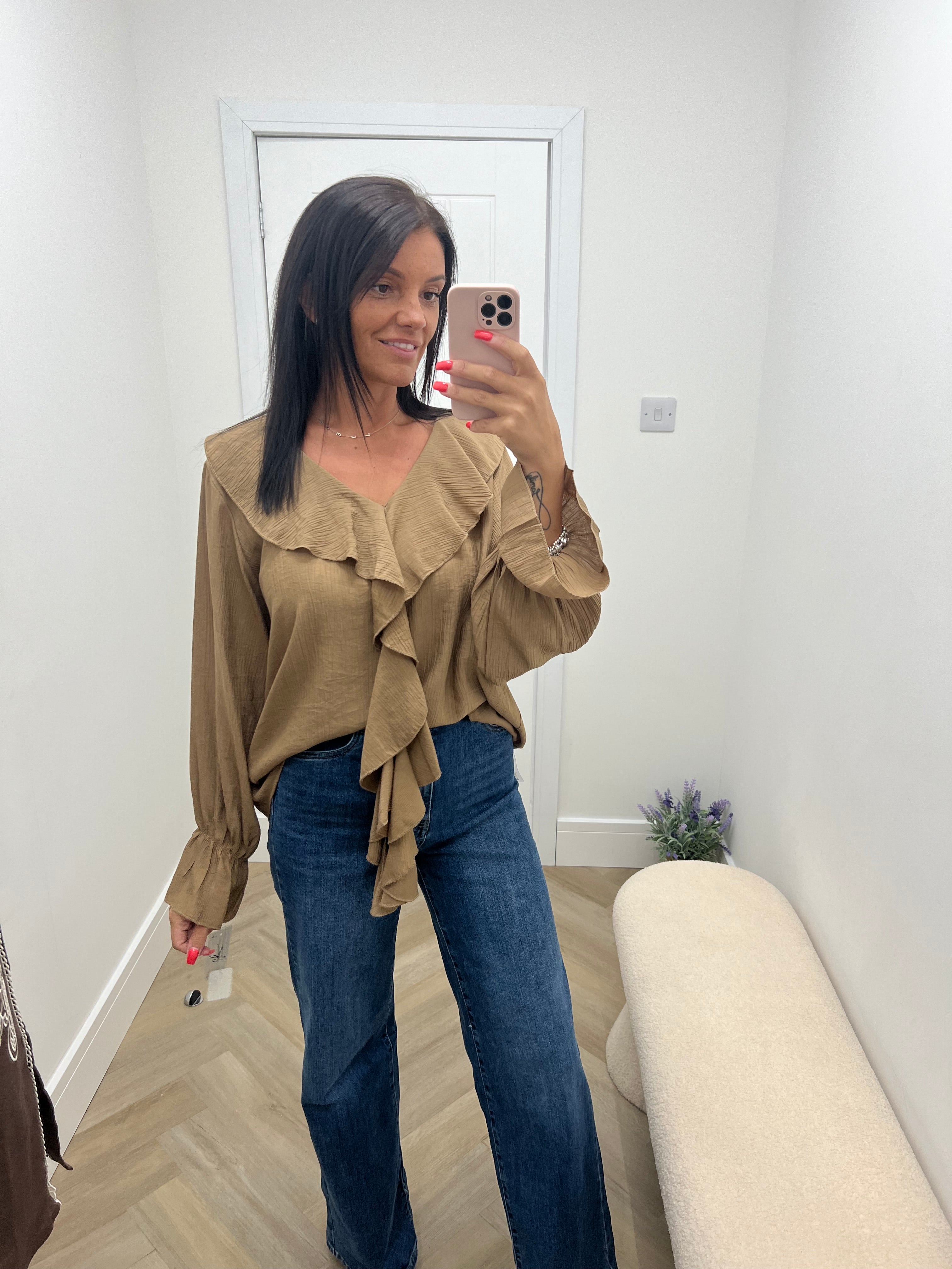 Charlotte long sleeve blouse