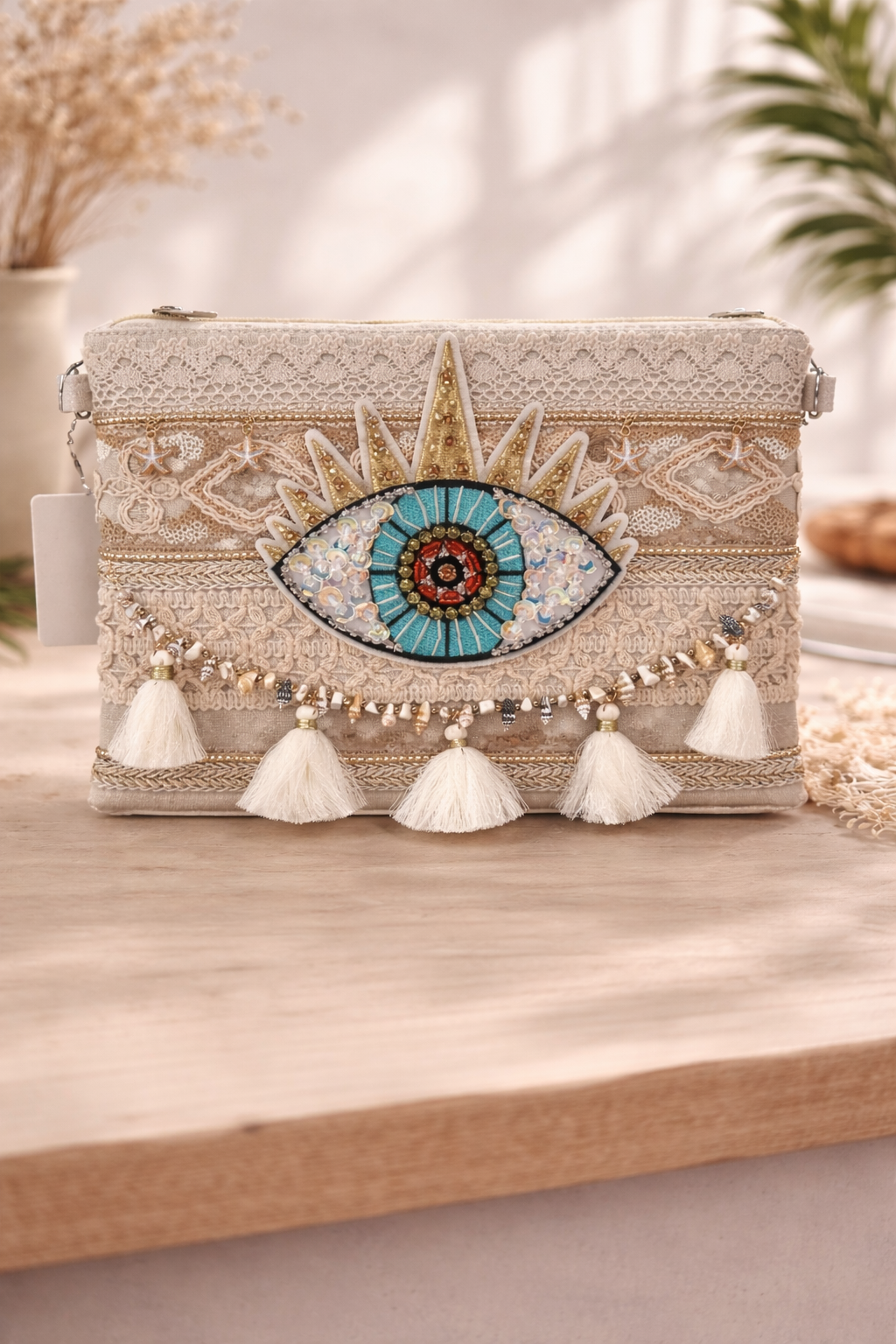 Eye Boho Clutch Bag
