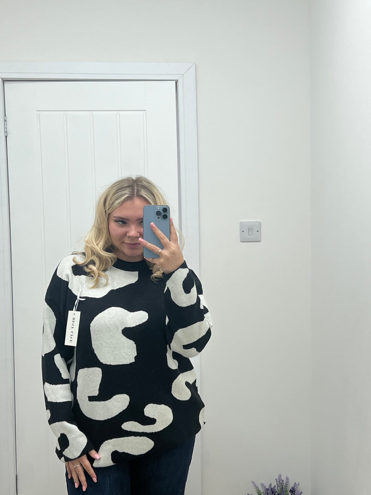 Elsie Animal Print Jumper