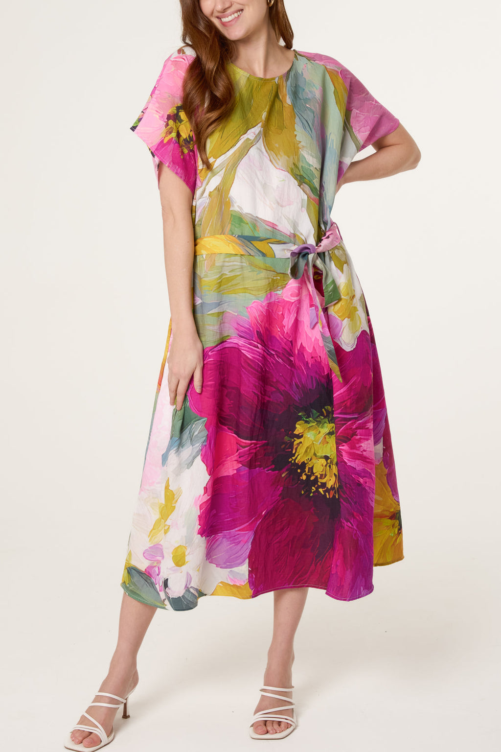 The Lilia Watercolour Relaxed Fit Dress