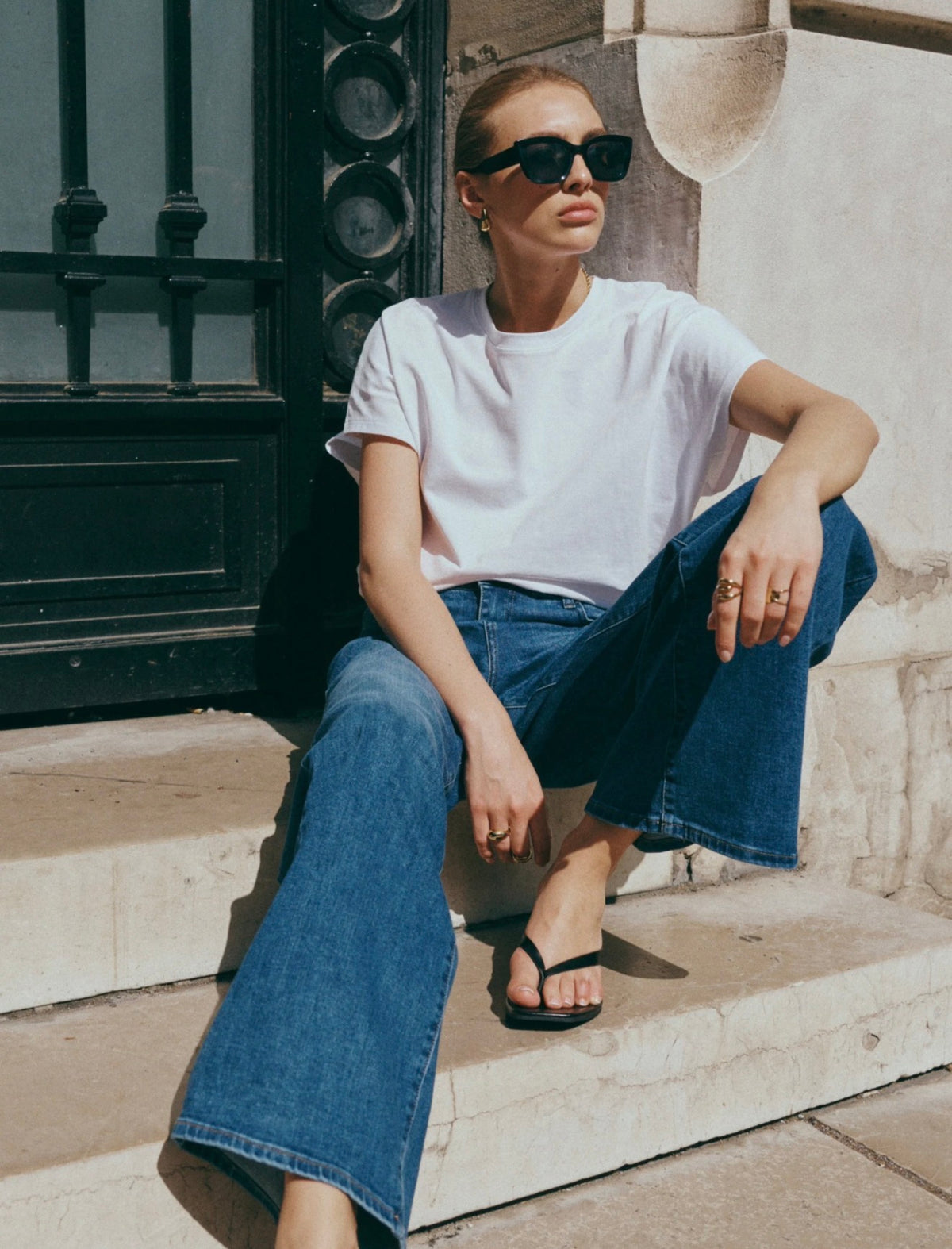 "Émilie" Relaxed Straight Jeans - Ana & Lucy