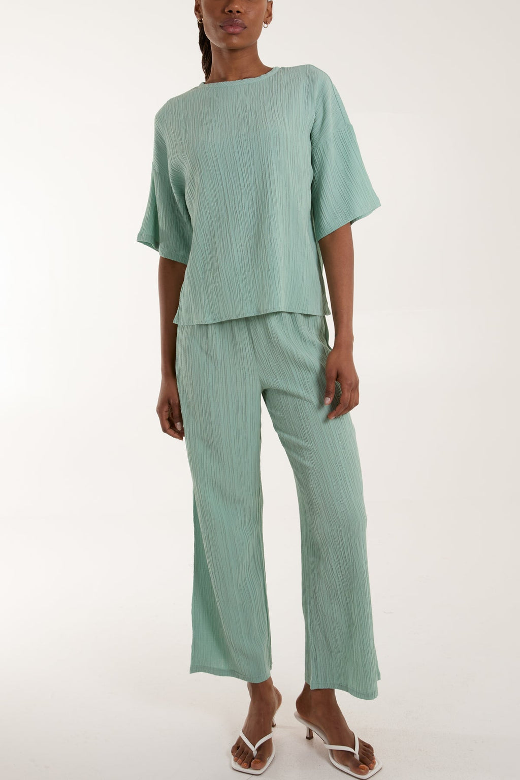 Soft Step Plisse Suit