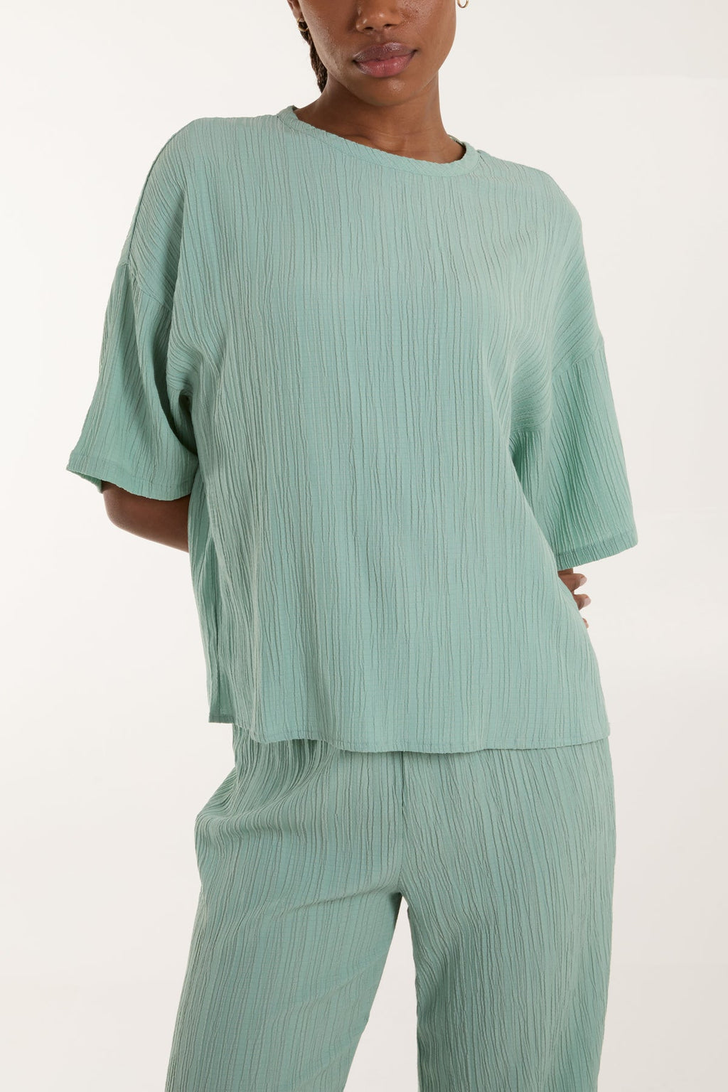 Soft Step Plisse Suit