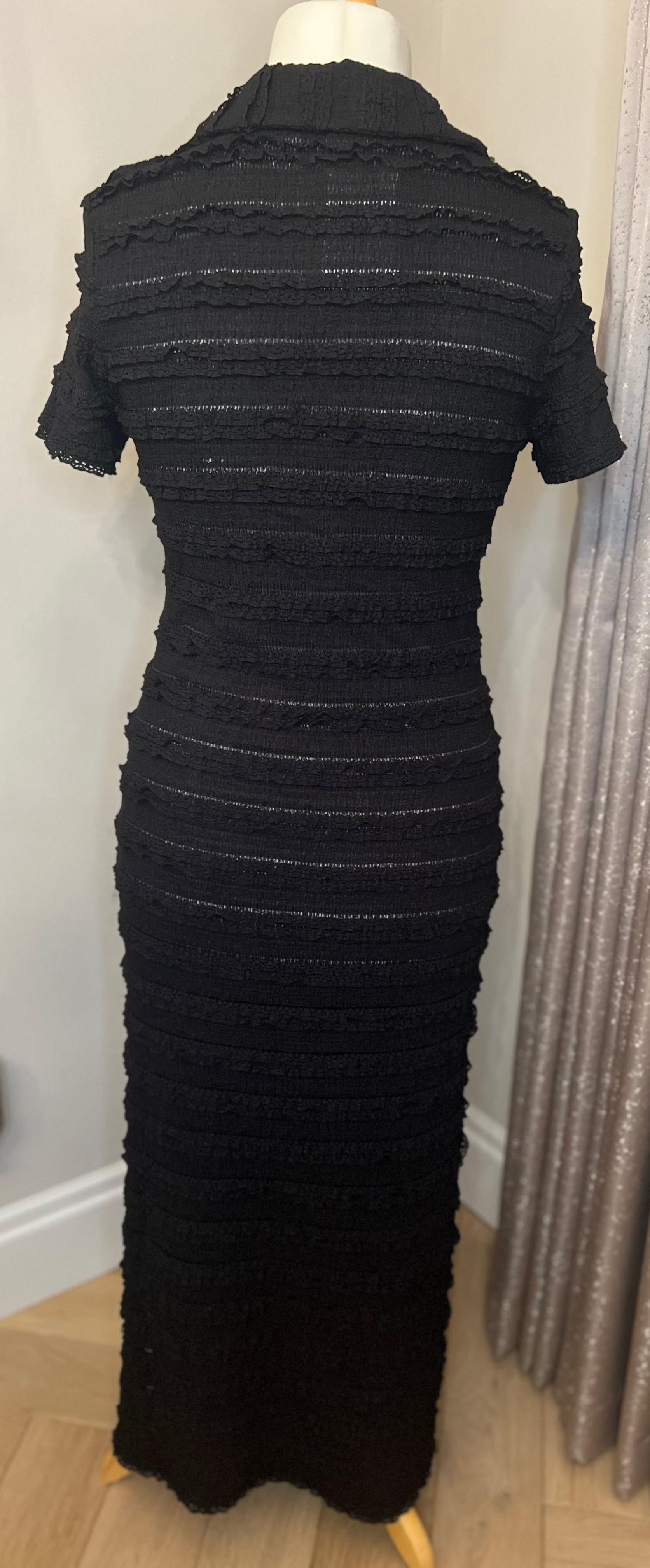 Freya Ruffle Short Sleeve Maxi Dress