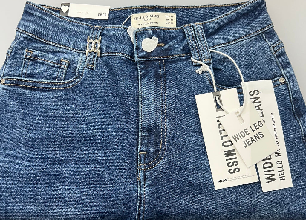 💙 Starlit Loop Wide Leg Jeans