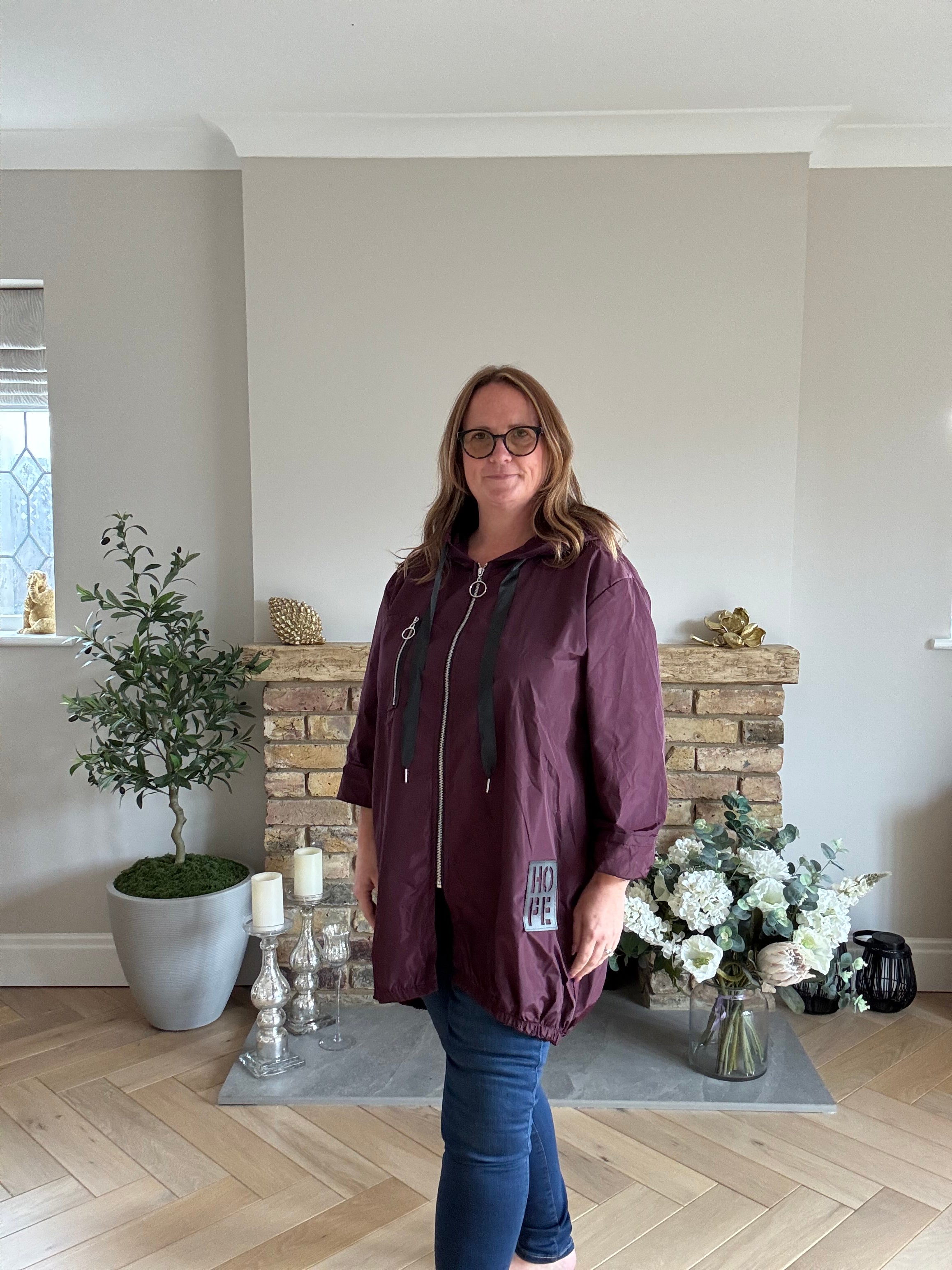 The Hope Hooded Rain Mac