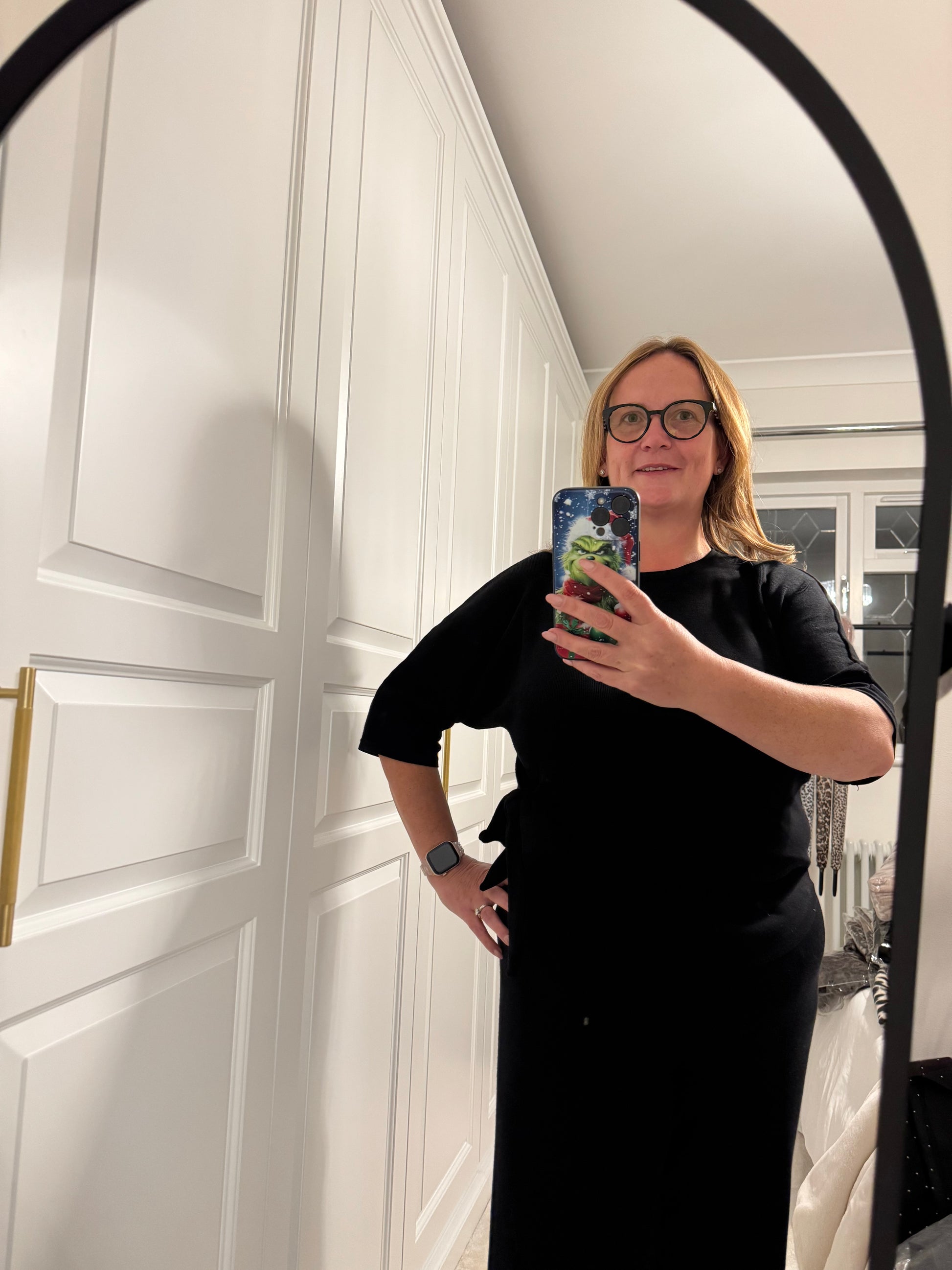 Tie side Kniitted Co-ord