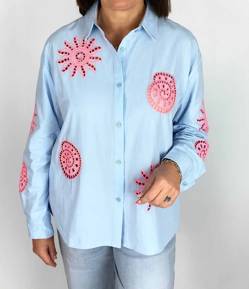 The Elodie Embroidered Shirt