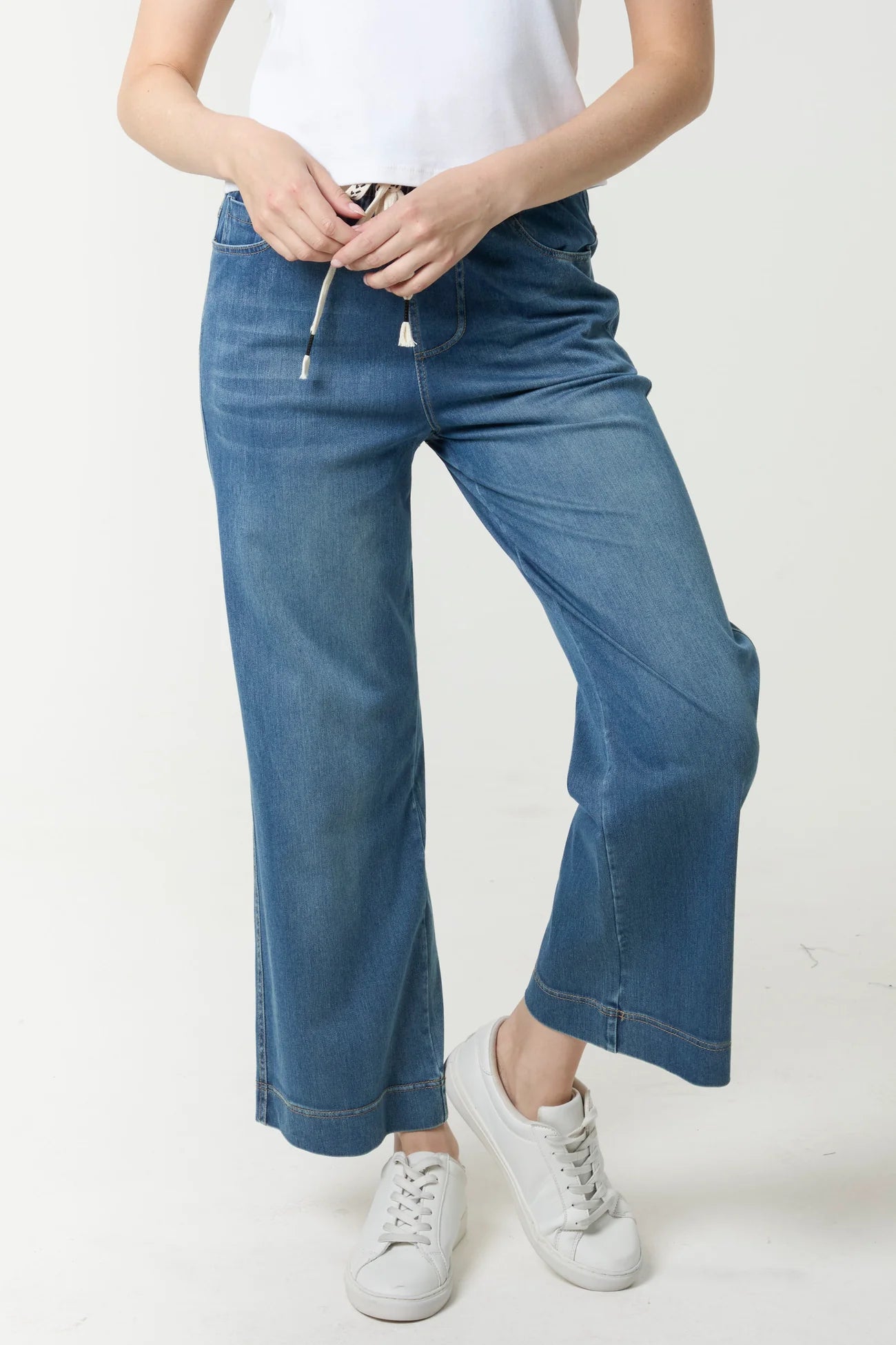 Halcyon Wide-Leg Jean Denim