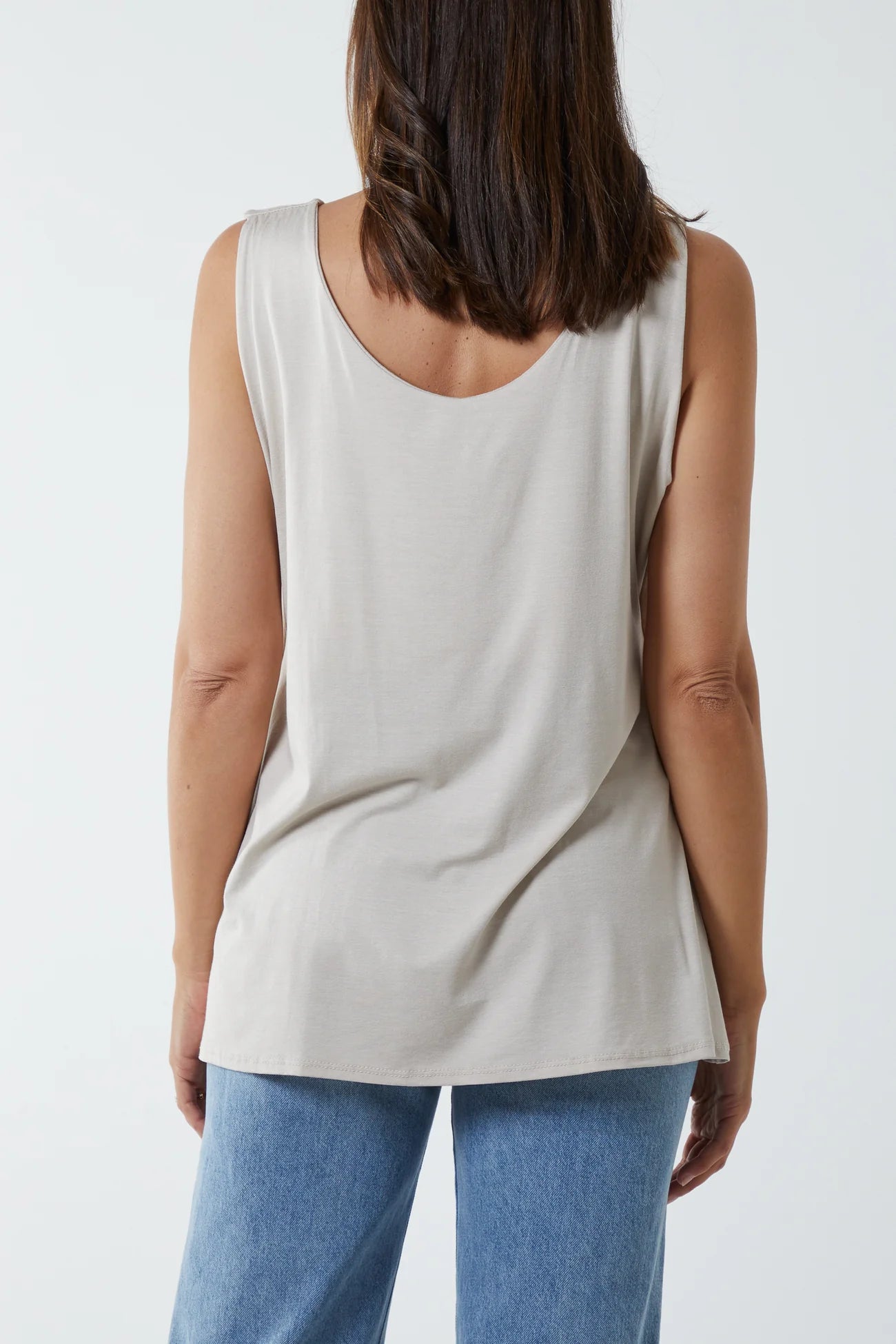 Sienna Curve Scoop Neck Vest