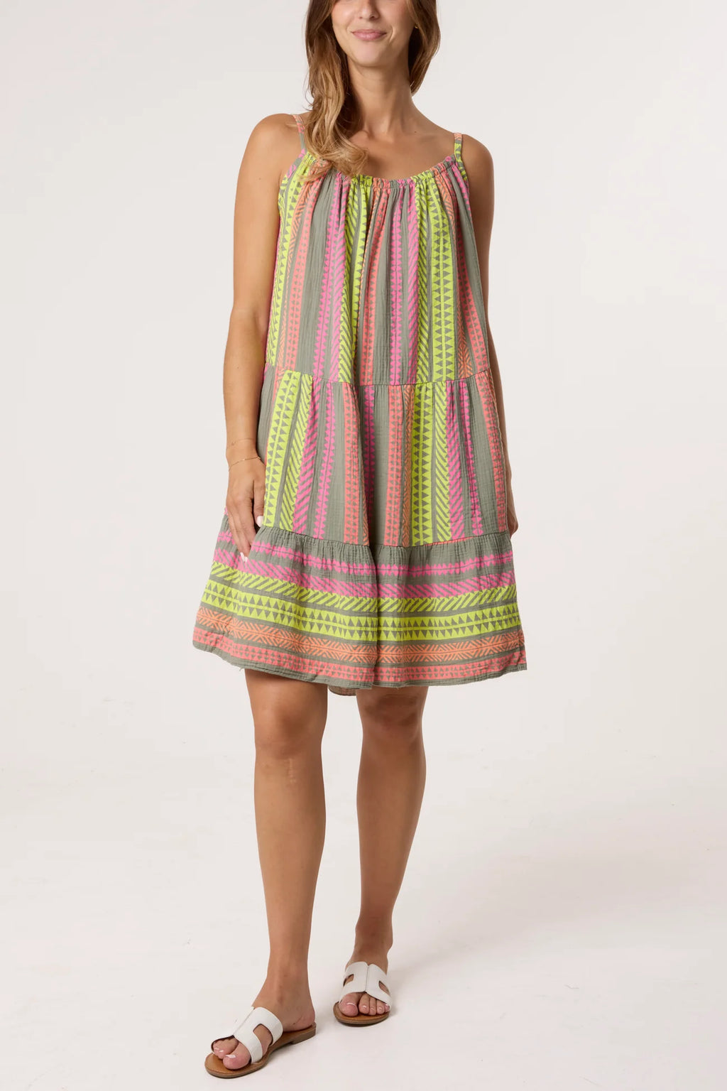 Zia Aztec Mini Dress