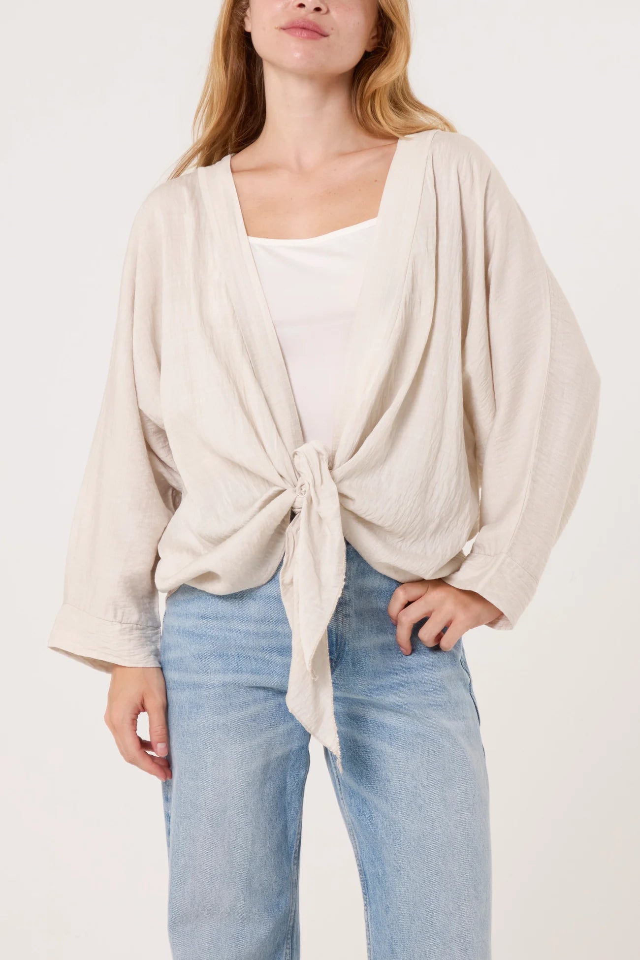 The Drape-Tie Kimono