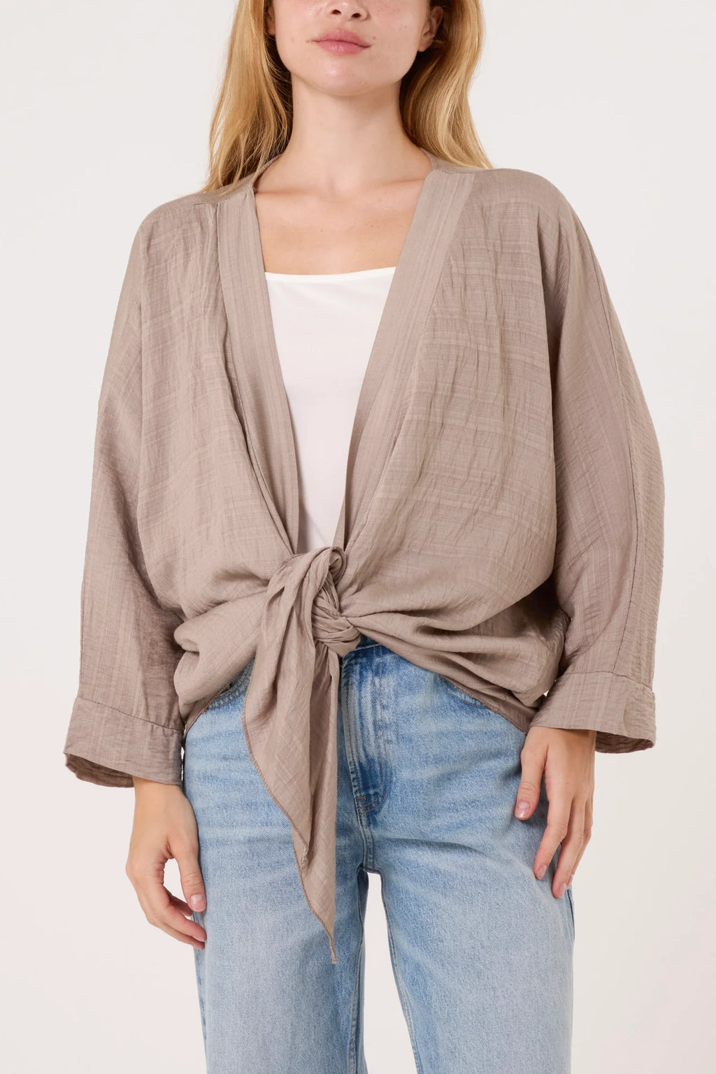 The Drape-Tie Kimono